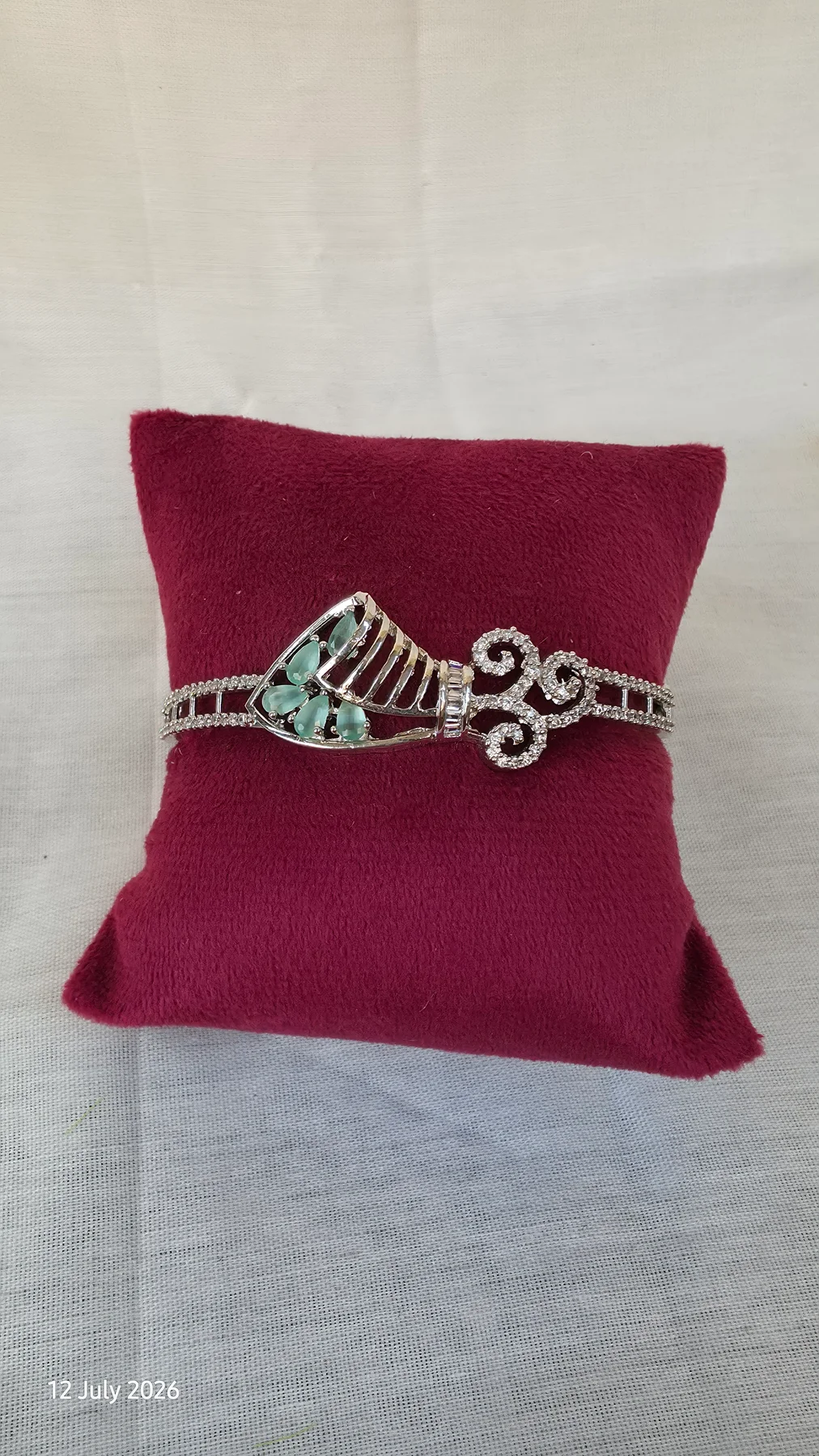 Open bracelet(Light Green) image 1