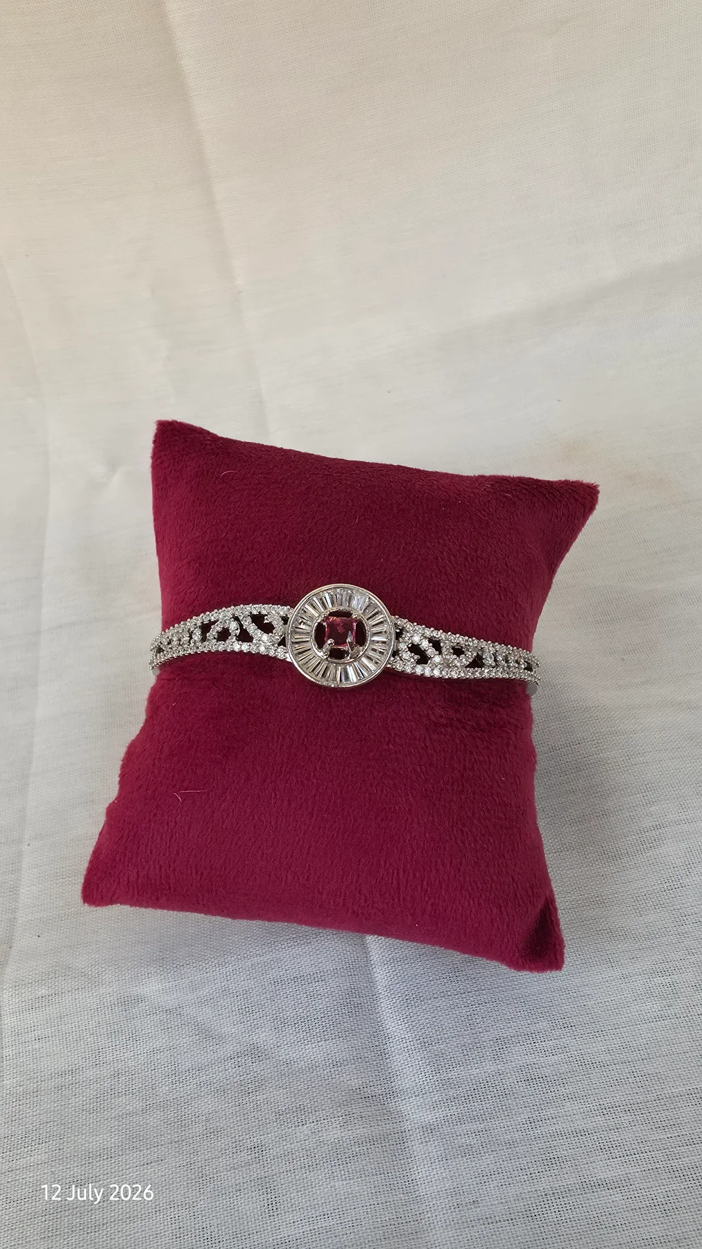 Open bracelet(Pink) image 2