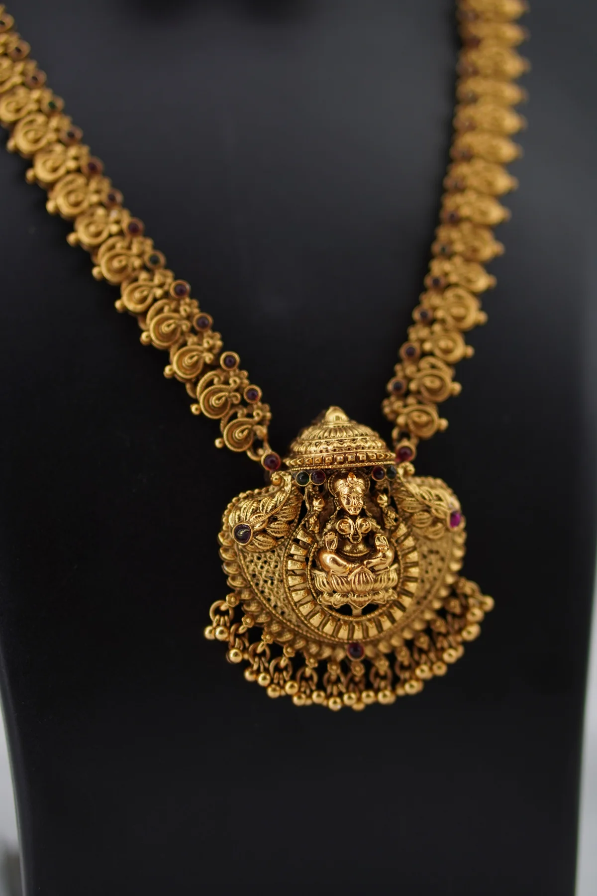 Umbrella Lakshmi Pendant Haram image 2